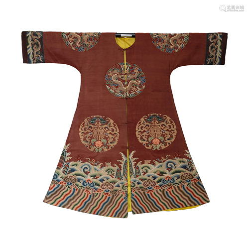 KESI DRAGON ROBE, QING DYNASTY, CHINA