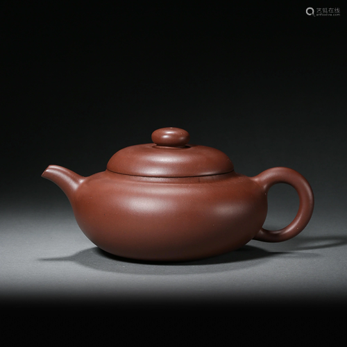 CHINESE ZISHA TEAPOT