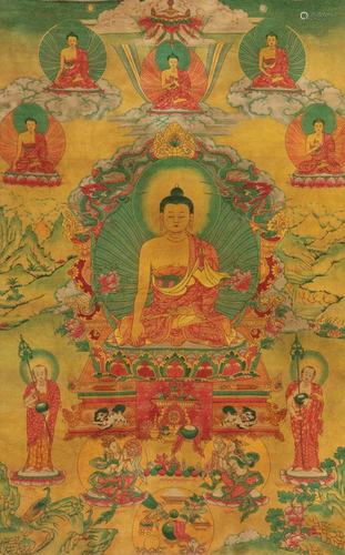 THANGKA, QING DYNASTY, CHINA