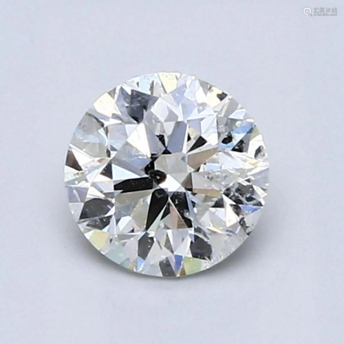 1 ct, Color G/I2 GIA Graded Diamond