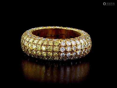 14kt Yellow Gold 2.8 ctw Diamond Ring