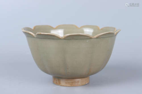 Chinese Yaozhou Wave Porcelain Bowl