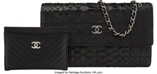 58188: Chanel Set of Two: Python Wallet on Chain and Ca