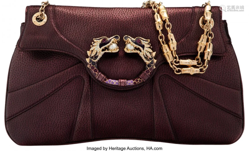 58034: Gucci by Tom Ford Limited Edition Purple Leather