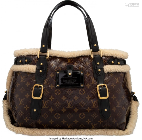58161: Louis Vuitton Limited Edition Brown Monogram Pat