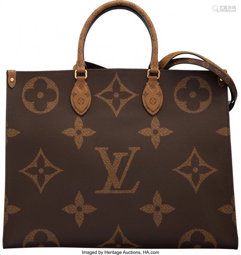 58039: Louis Vuitton Reverse Giant Monogram Coated Canv