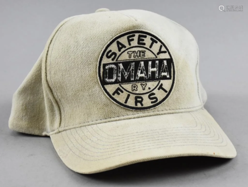 Omaha Railway Safety First Ball Cap by Otto