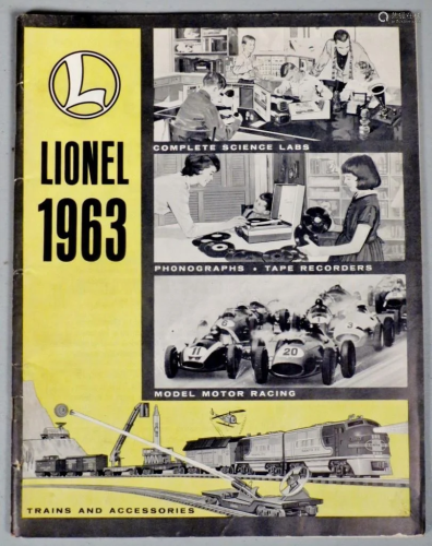 Vintage 1963 Lionel Catalog