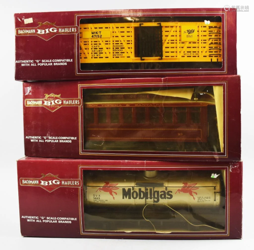 (3) Bachmann G Scale Big Haulers In Boxes
