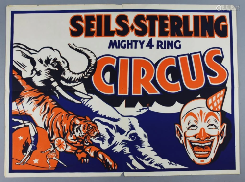 Seil Sterling Circus Poster