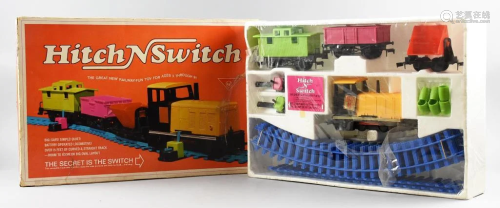 1967 AMF Hitch N Switch Toy Train Set, Unused in Box