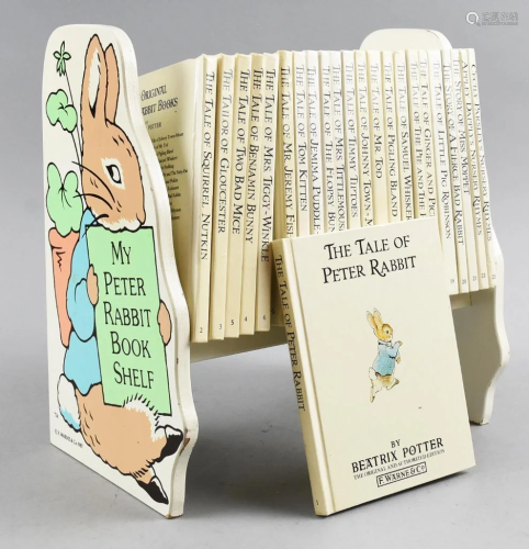 1987 My Peter Rabbit Book Shelf, Beatrix Potter