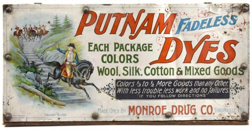 Antique Store Display, Putnam Dye Box