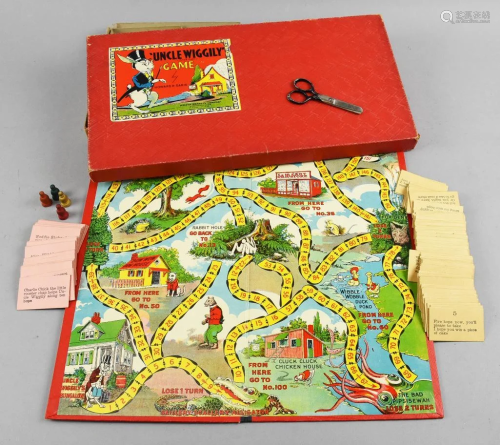c1940 Milton Bradley Uncle Wiggily Board Game
