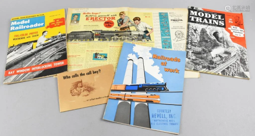 Vintage Youth Related Model Train Brochures