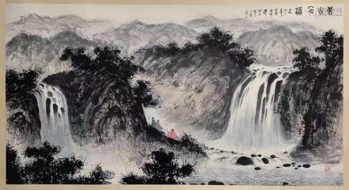 chinese painting fu baoshi