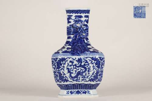 Blue-and-white Vase