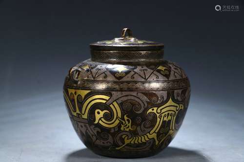 Gold and Silver Pot