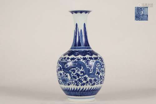 Blue-and-white Vase