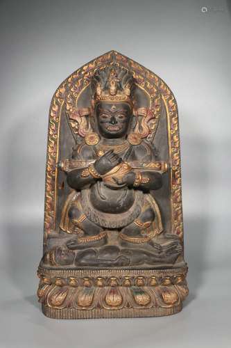 Tibetan Black Stone Heavenly King