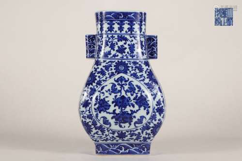 Blue-and-white Vase