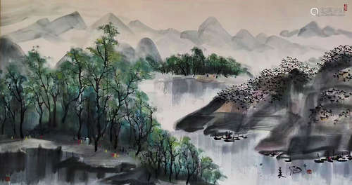 chinese painting wu guangzhong