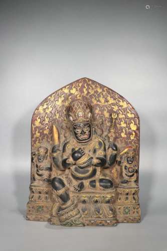 Tibetan Black Stone Heavenly King