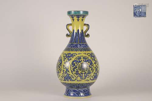 Blue-and-white Vase