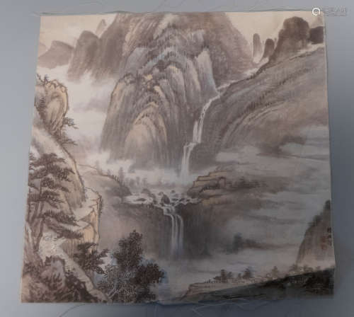 Chinese painting of landscape