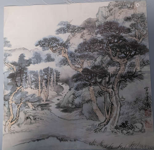 Chinese painting of landscape