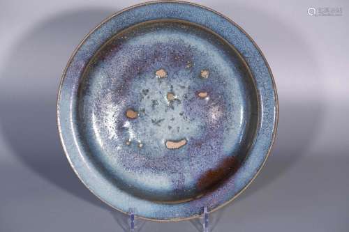 Song or Yuan dynasty, Jun kiln porcelain brush washer