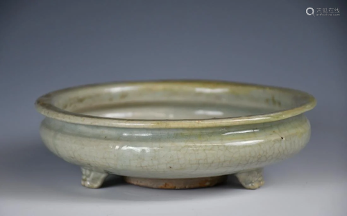 A Celadon Glaze Censer