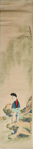 Guan Pinghu (1897-1967) Lady Hanging Scroll