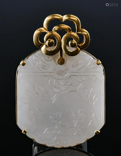 A Jade Pendant Qing