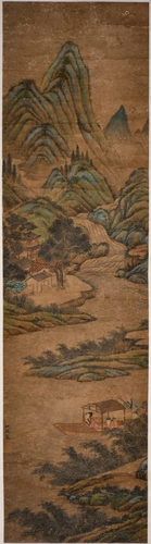 After Qiu Ying (1498-1552) Landscapes