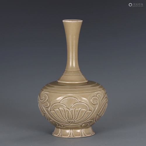 A Yaozhou Molded Decorative Vase