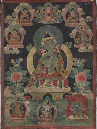 A Tibetan Thangka