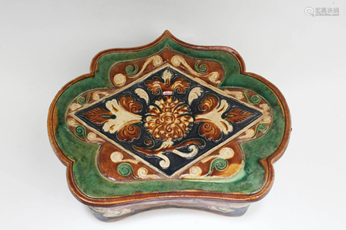 Chinese Pottery Pillow