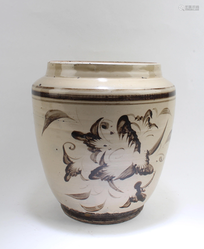 A Song Styled Pottery Jar