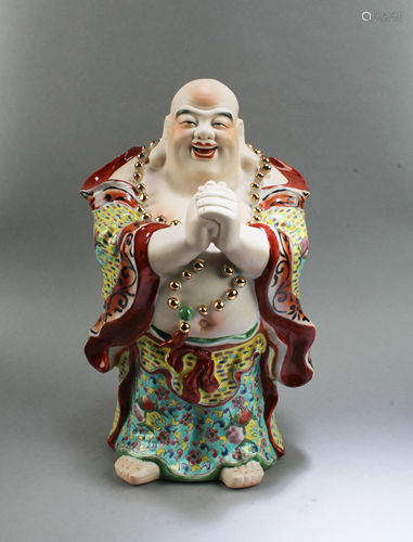 Chinese Porcelain Buddha Statue