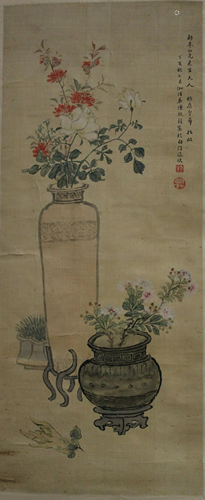 Chinese Hanging Scroll Painting