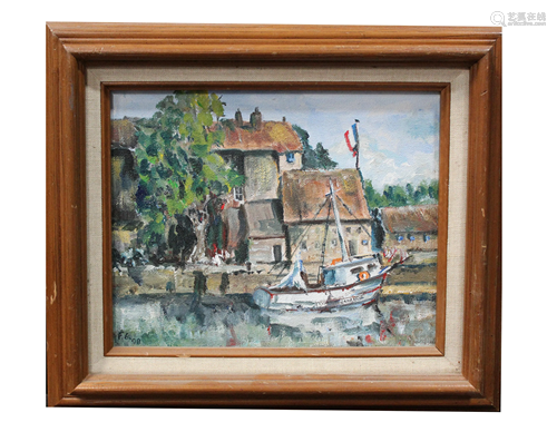 A Framed Oil Painting