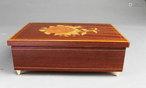 A Wooden Lacquer Musical Box