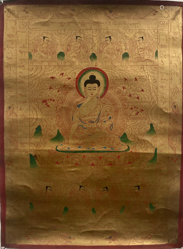 A Tibetan Thangka