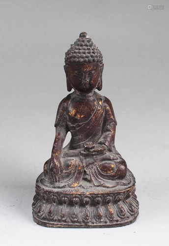 Chinese Bronze Buddha Statue