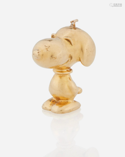 A Cartier Snoopy pendant