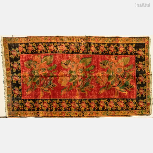 An Antique Caucasian Kazak Wool Rug, Early 20th