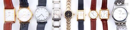 Miscellaneous lady's and gentleman's wristwatches Sold as se...