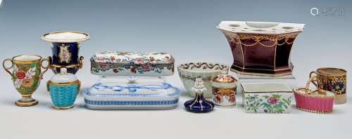 Miscellaneous Spode and other English and Continental potter...