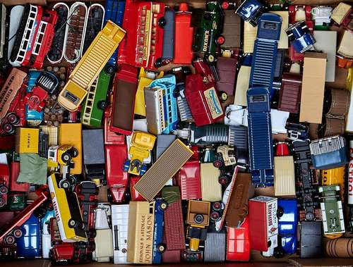 A quantity of Lledo die cast vehicles, mainly days gone, bus...